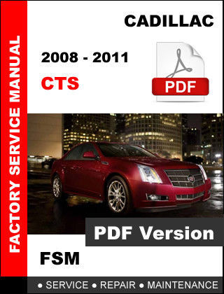2012 cadillac cts service manual pdf