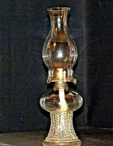 Clear Lamp with Chimney from Lamplight Farms made in Austria AA20-2228 V... - $69.95