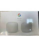 BRAND NEW SEALED IN BOX Google Nest Wifi Router and Point - Snow - $135.58