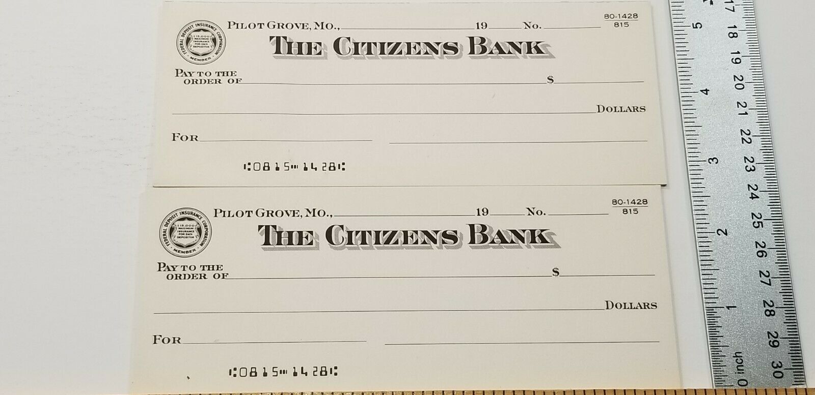 citizens bank official check