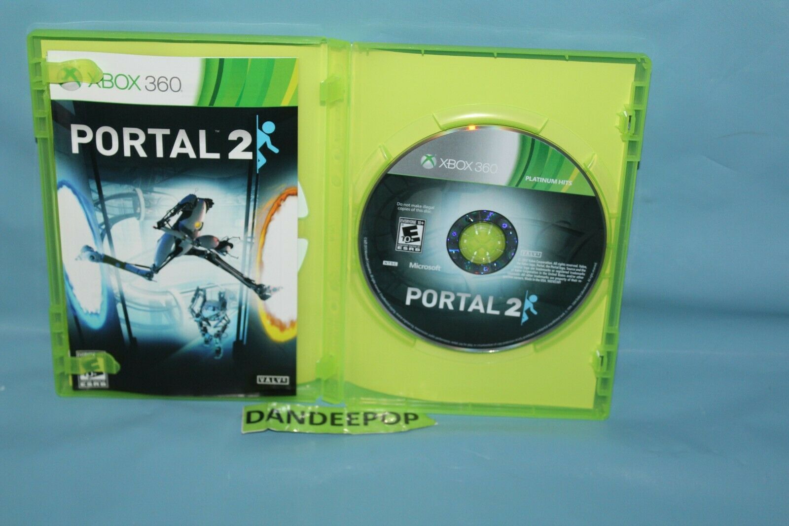 Сколько весит portal 2 на xbox 360