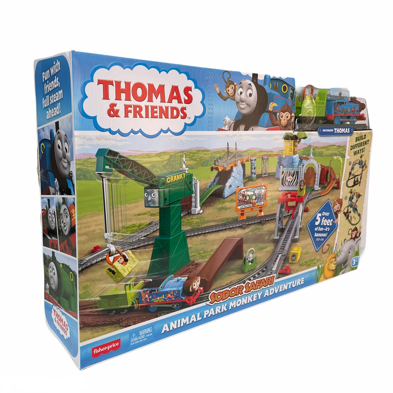 Thomas & Friends Animal Park Monkey Adventure Sodor Safari Train Set ...