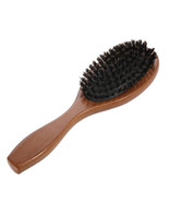 Hair Brush Boar Bristle Comb Massage Anti Static Soft Wooden Handle Hair... - $11.74