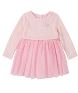 Calvin Klein PINK Little Girls Faux Fur and Mesh Skirted Dress, US 4 - $32.67