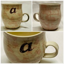 Anthropologie Homegrown Coffee Mug Monogram Personalized Name Floral Cup Initial - $22.00