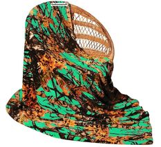 CAMO CAMOUFLAGE SOFT FLEECE THE WOODS CASHMERE THROW BLANKET TWIN 60 x 80 inch image 4