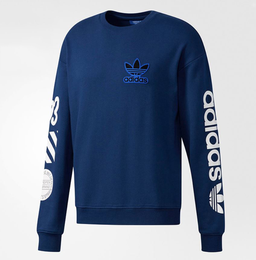 Continent Verbetering voorbeeld New Adidas Originals Mens Crew Sweatshirt NY and 48 similar items