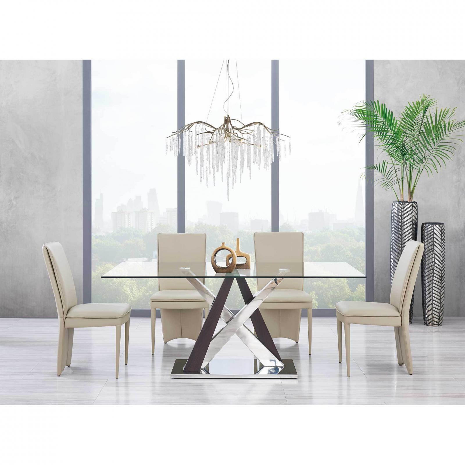 Global Furniture D4100dt W D6605dc Taupe Gl Top Pu Chair S L1600