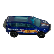 Hot Wheels Chrysler Pacifica Minivan Toy Van Car Dark Blue Racing Logo 2018 - $3.99