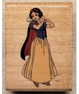 Disney Snow White Standing Princess Rubber Stamp 7 Dwarves Stampede A362... - $9.95