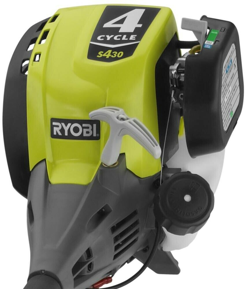 RYOBI Gas String Trimmer 4Cycle 30 cc Straight Shaft Attachment