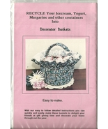JMC Creative Crafts Sewing Instructions 100 Decorator Baskets Recyled Co... - $6.99