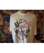 Vintage 90&#39;s Nike Gray Tag Ace Athletics Tennis T Shirt XL  - $43.56