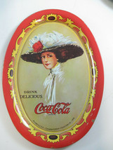 Coca-Cola Vintage 1978 Reproduction Change Tray Hamilton Girl - $7.43