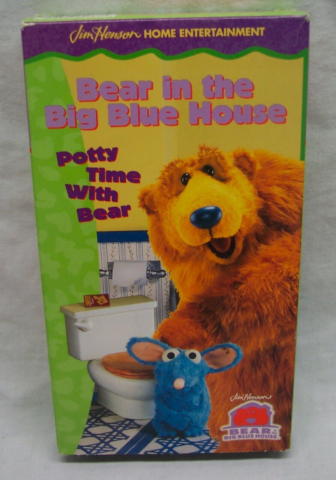 Bear In The Big Blue House Potty Time With Bear Vhs 1 - vrogue.co