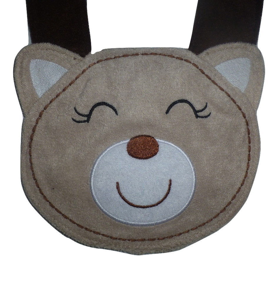 NEW Carter/'s Blue Monkey Baby Boys Terry Cloth Teething Drool Bib