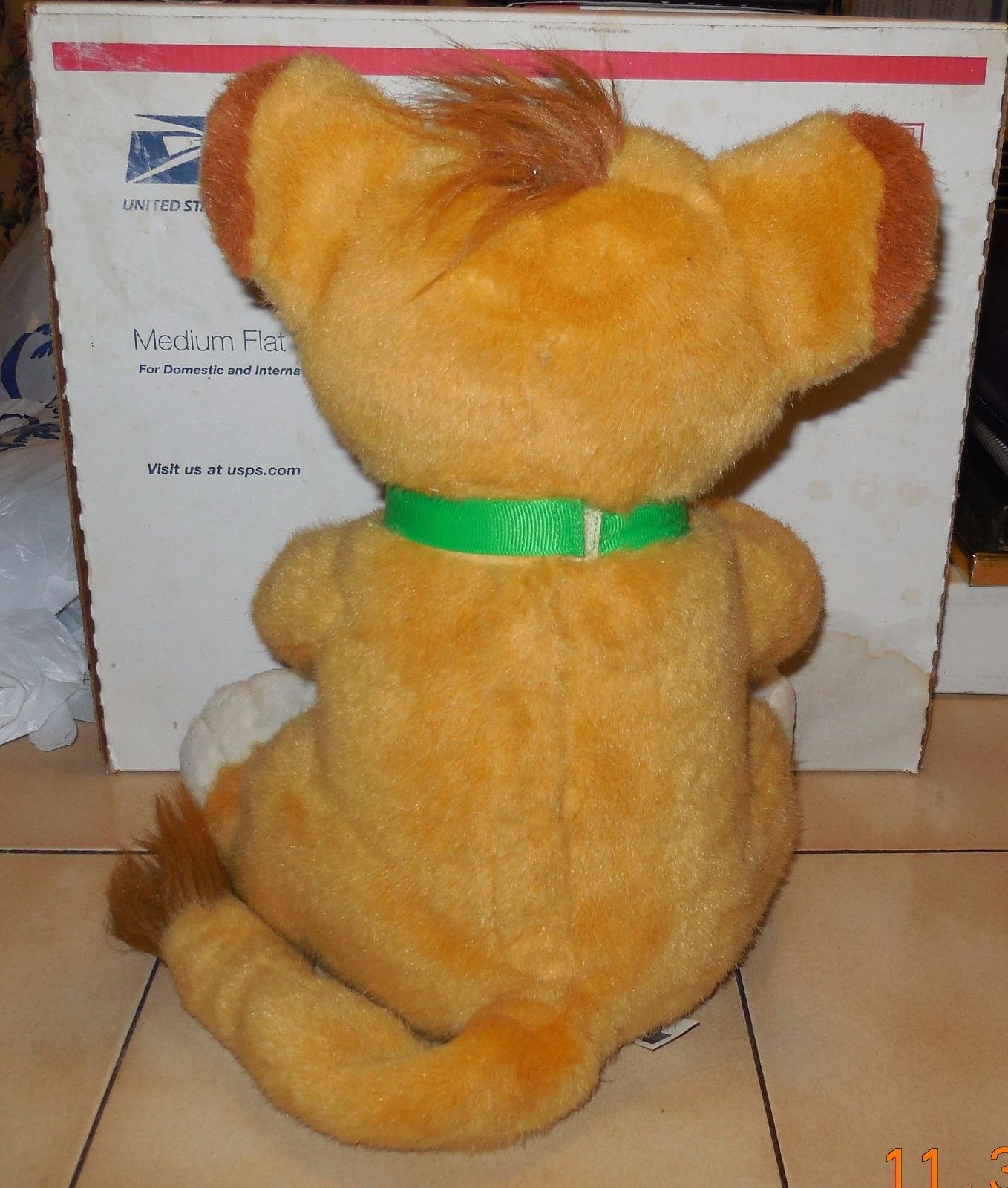 90s simba stuffed animal