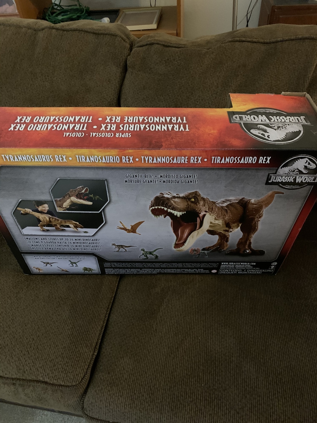 Jurassic World Super Colossal Tyrannosaurus Rex Action Figure Action Figures