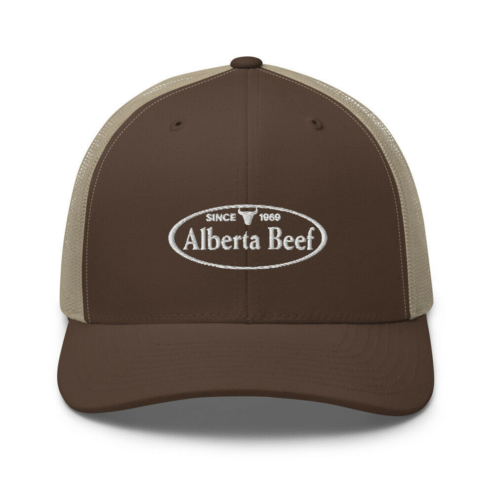 Alberta Beef Hat ,Letterkenny shoresy hat, Squirrely Dan ,Irish Show, embroidery
