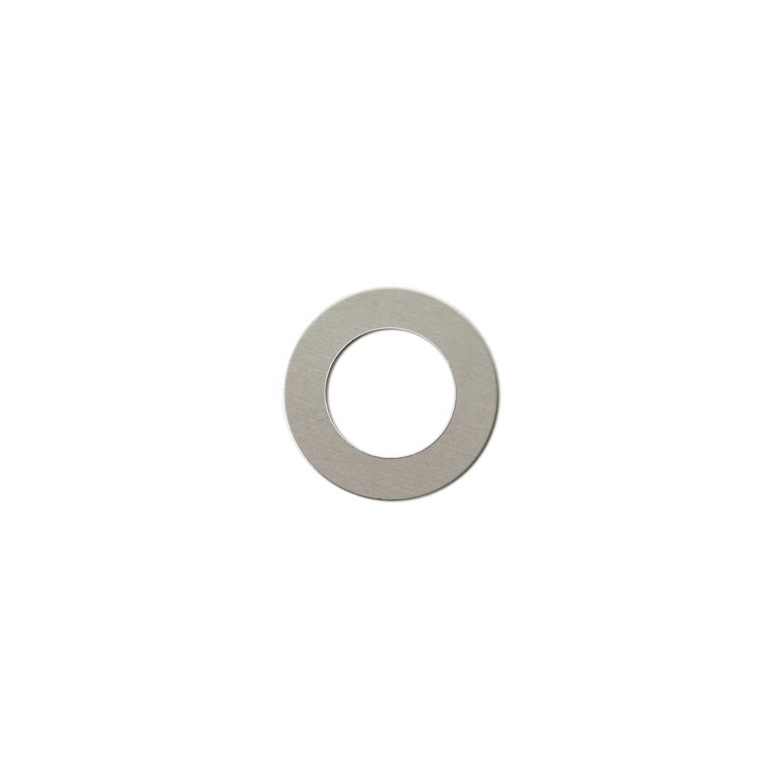 Ing Blanks, 1-1/4 Inch Round Washer With 3/4 Inch Center, Aluminum 0.063 Inch