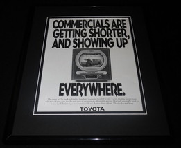 1989 South Florida Toyota Dealers Framed 11x14 ORIGINAL Vintage Advertisement - $34.64