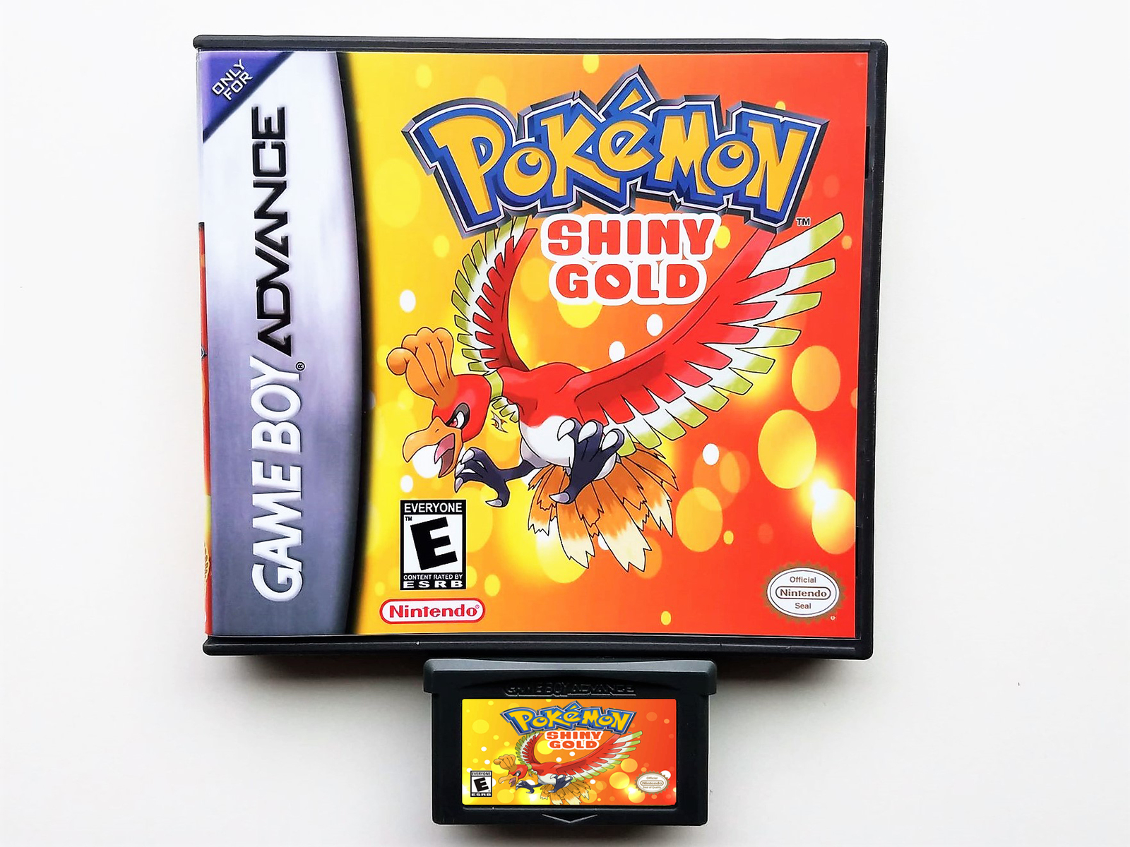 Primary image for Pokemon Shiny Gold Game / Case - Gameboy Advance (GBA) USA Seller