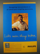 1996 Philips Semiconductors Ad - Designing new products - $14.99