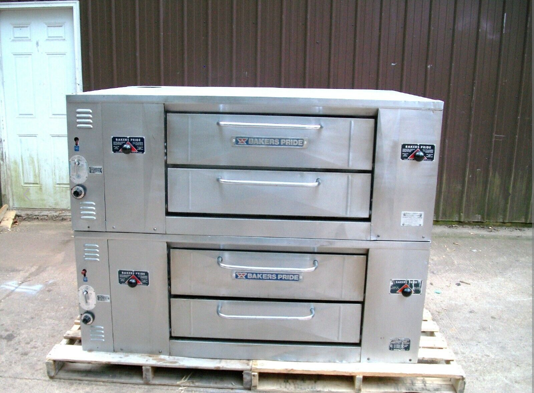 Bakers Pride Double DS805 Pizza Ovens New Stones Bakery Ovens & Oven