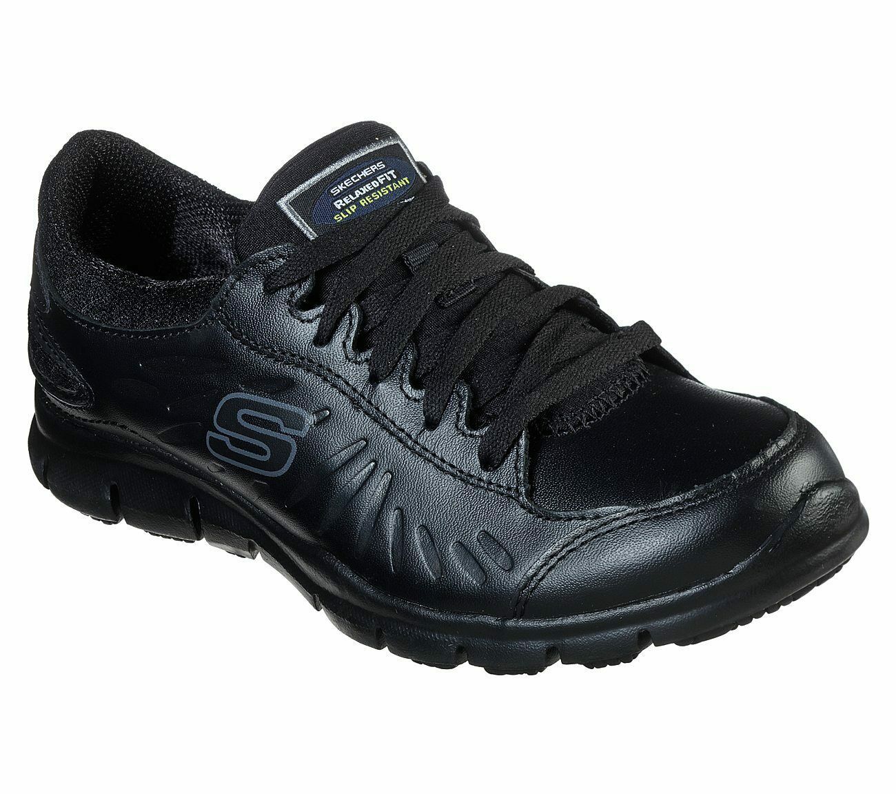 Skechers Shoe Work Women Memory Foam Comfort Slip Resistant EHsafe ...
