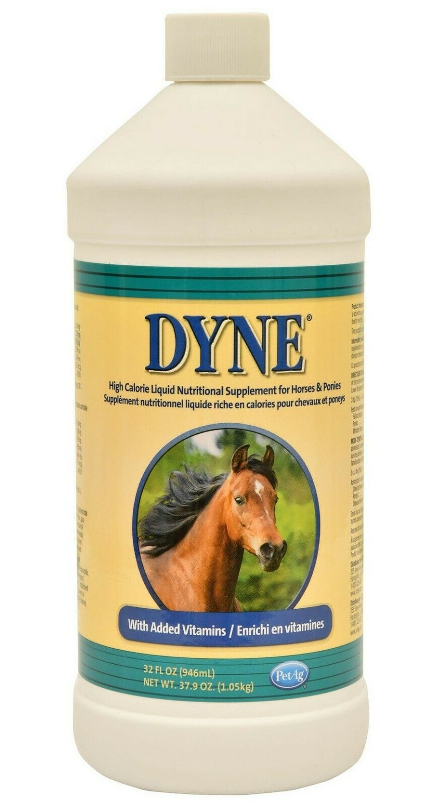 Dyne High Calorie Liquid for Horses 32 oz High calorie nutritional
