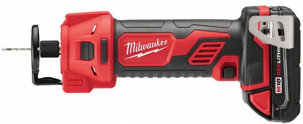 Milwaukee Cordless Drywall Screw Gun Cutout Tool Kit 18V LithiumIon