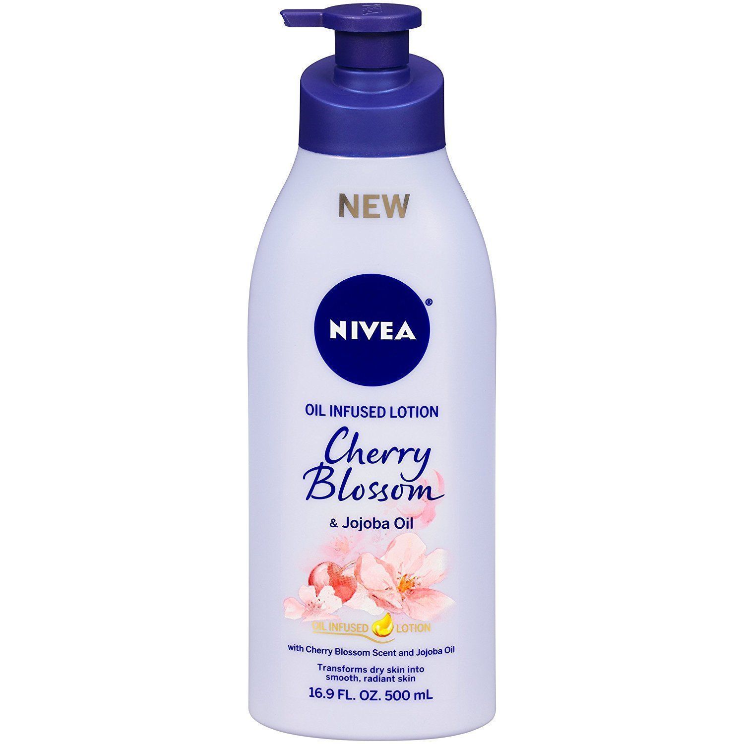 Nivea Oil Infused Body Lotion Cherry Blossom & Jojoba Oil - 16.9 Oz - $14.84