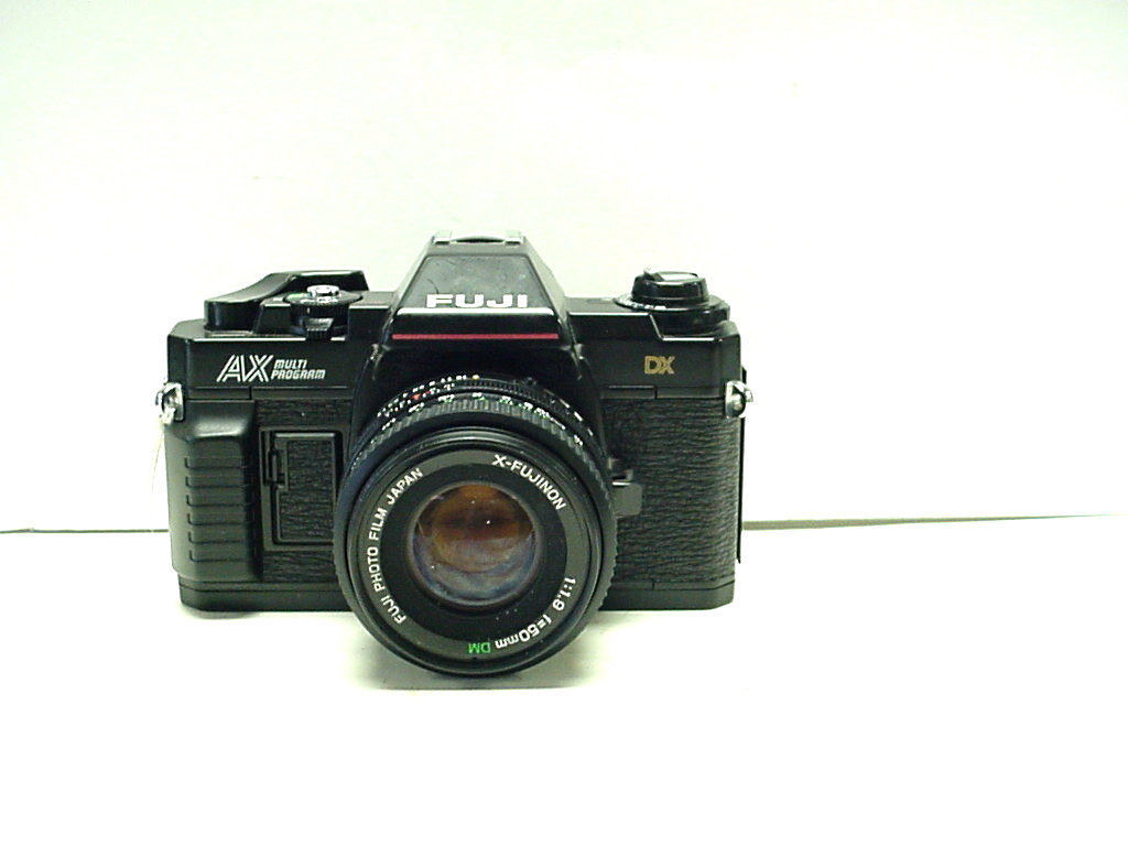 FUJI AX MULTI PROGRAM DX Camera w/XFujinon 11.9 f=50mm Lens Film