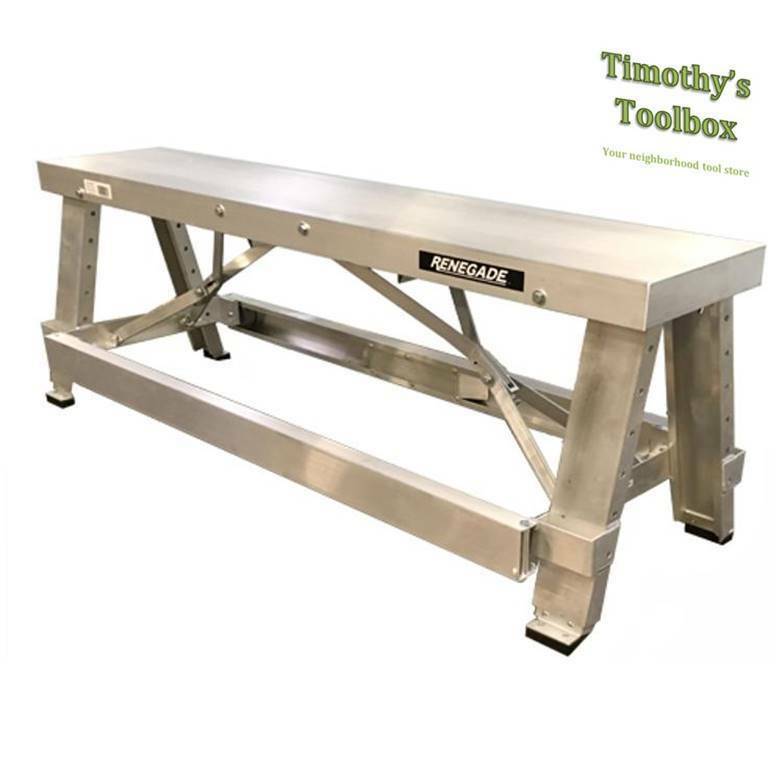Drywall Bench Adjustable Height 18" 30" by Renegade Professional