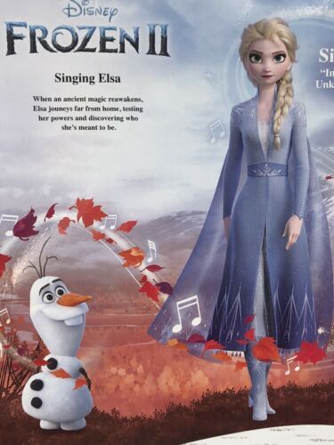 frozen ii singing elsa doll