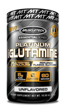 MuscleTech PLATINUM L-Glutamine Powder5000mg  60 Servings 300g Unflavored - $20.74
