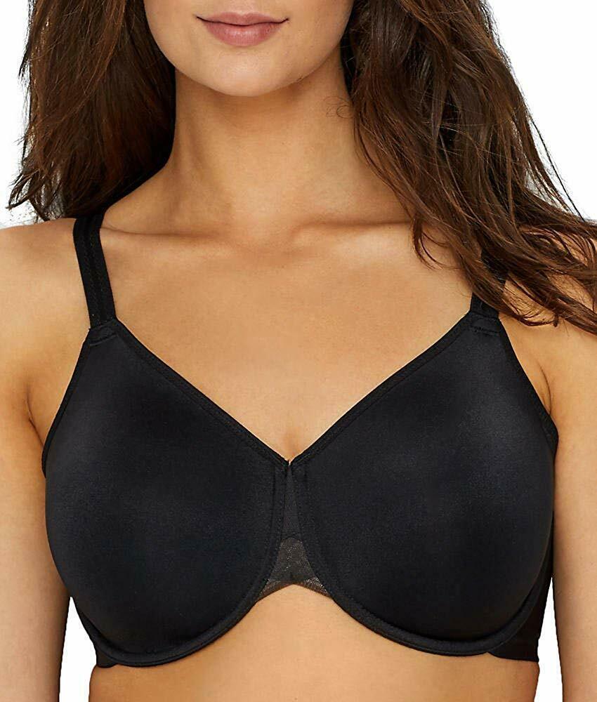 Wacoal BLACK Precise Finish Minimizer Bra, US 34DDD Bras & Bra Sets