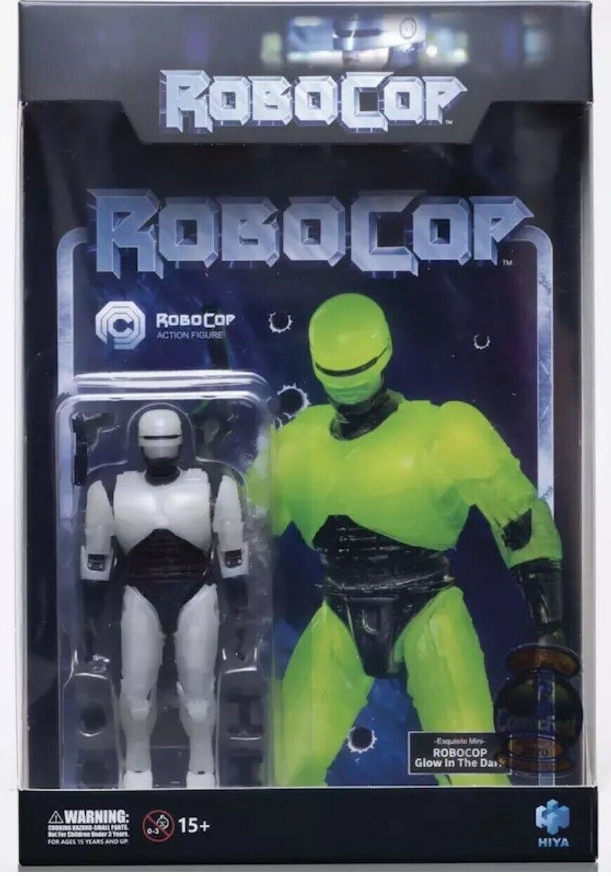 ComicFest 2020 Limited Edition Exclusive Glow in the Dark RoboCop Action Figure