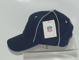 Tennessee Titans Navy Blue Silver NFL Licensed Football Ball Cap image 2