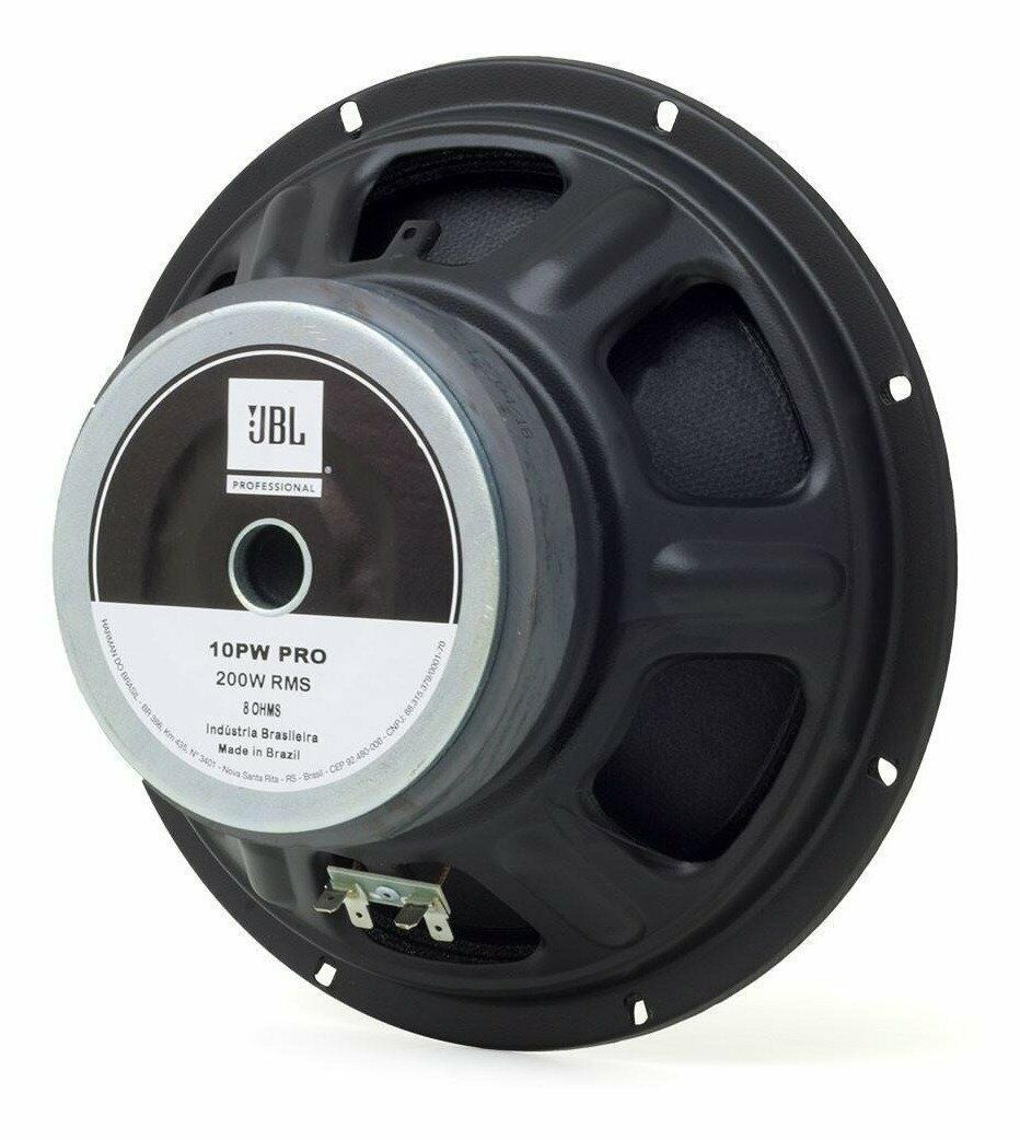 JBL Selenium 10" Woofer 200 Watts RMS 8 Ohms 10PWPRO Car Speakers