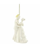 Lenox 2017 Bride Groom Ornament Figurine Wedding Always &amp; Forever Christ... - $14.00