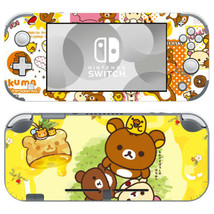 Nintendo Switch Lite Console Skin Sticker Decals Vinyl Rilakkuma Cute Bear Anime - $9.80