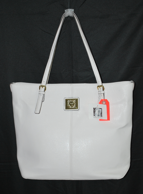 anne klein white purse