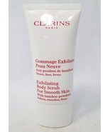 4 x Clarins Exfoliating Body Scrub for Smooth Skin with Bamboo Powders  ... - $17.41