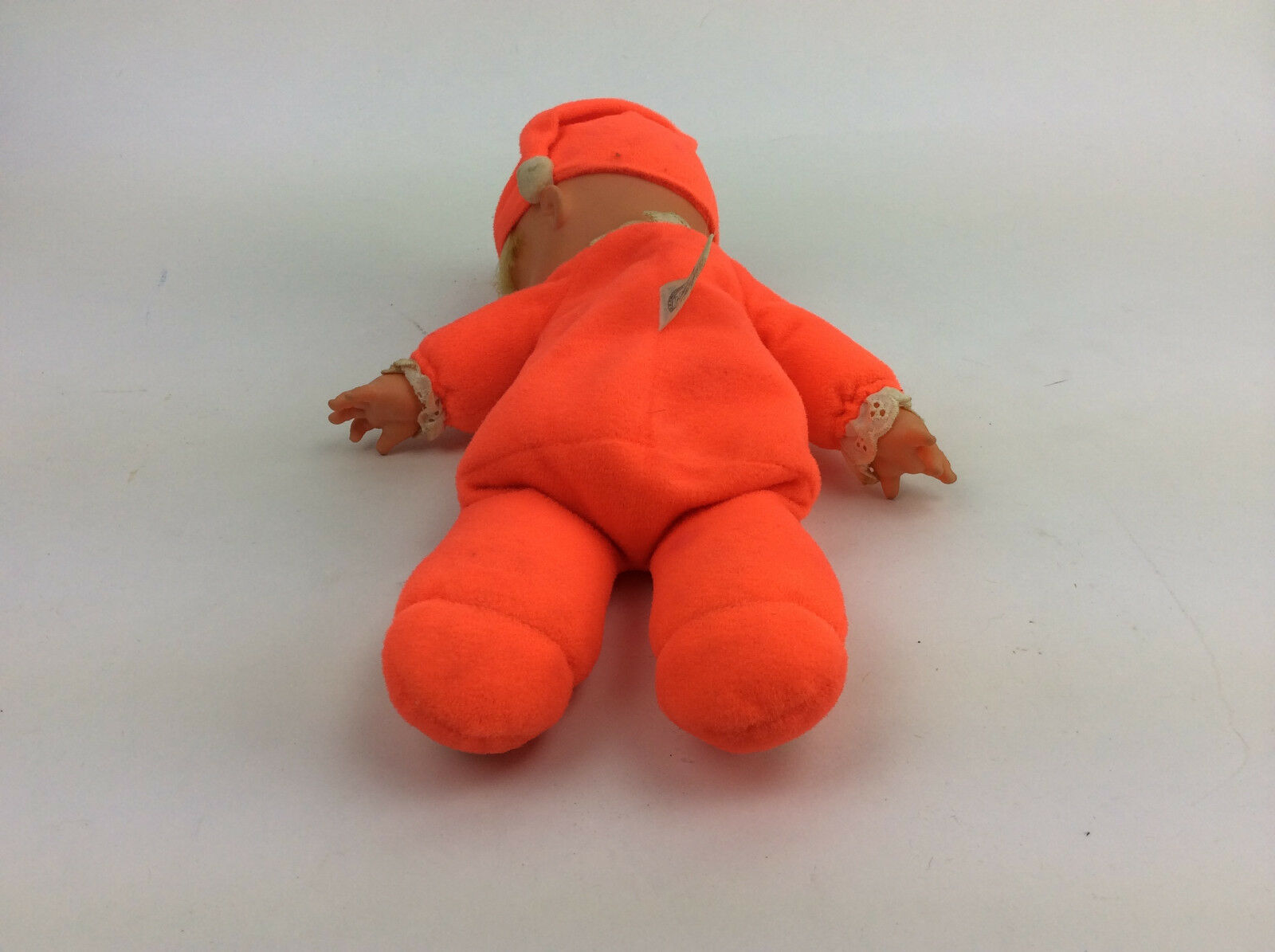 Mattel Baby Beans Doll Orange 1970 Blonde Yawn 11