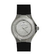 TechnoMarine Stainless Steel Watch Diamond Bezel &amp; Dial, Quartz - $695.00