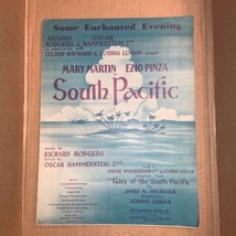 1949 Some Enchanted Evening From South Pacific Sheet Music Rodgers &amp; Ham... - $4.99