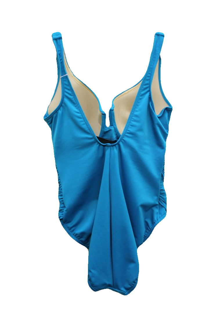 Miraclesuit Teal Gandolf One Piece Swimsuit Size Us 14 Swimwear