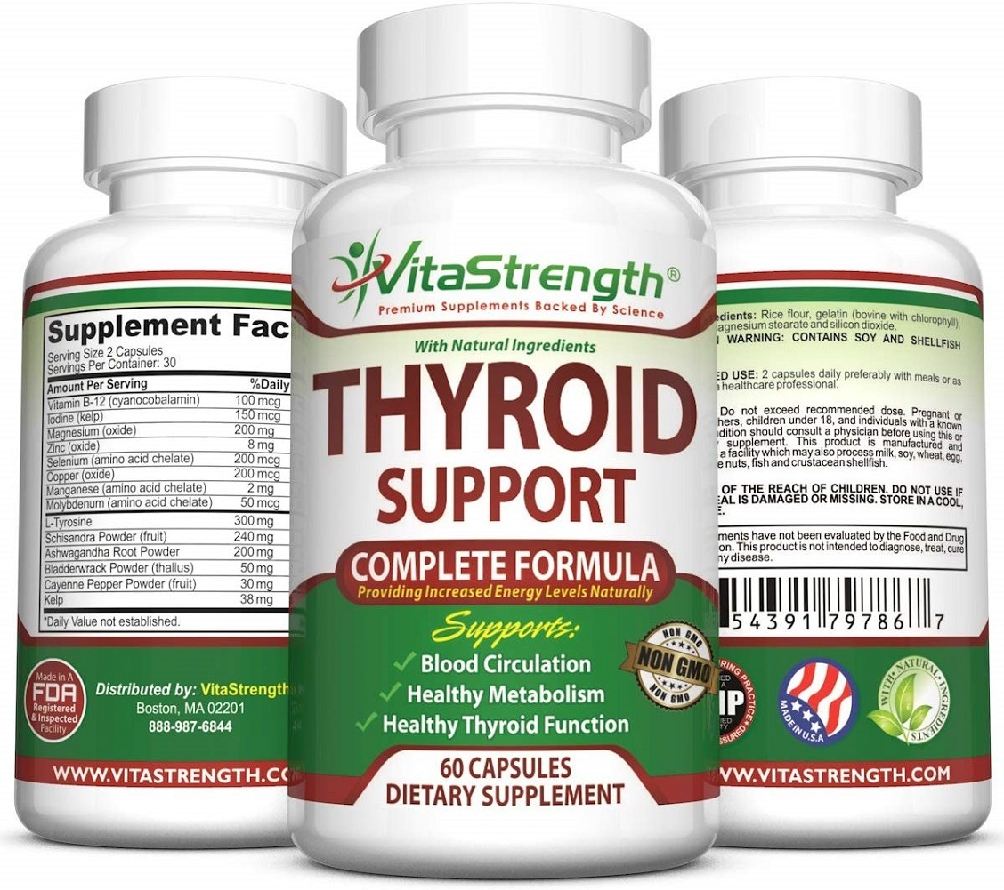 Thyroid Support Complete Formula to Help Weight Loss & Improve Energy Weight Loss Supplements