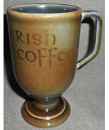 Wade Irish Porcelain IRISH COFFEE 8 oz PEDESTAL MUG Made in Ireland - $15.83